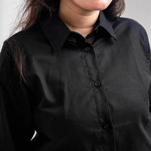 Jetstream Essential Black Shirt