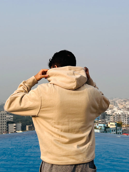 The Nomad Hoodie in Almond (Your Cream Hoodie)