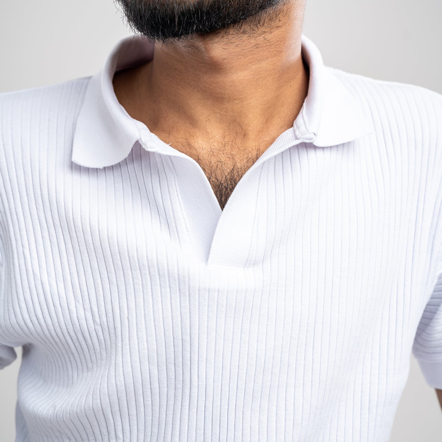 The "Apex" Textured Piqué Polo