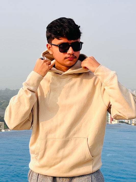 The Nomad Hoodie in Almond (Your Cream Hoodie)